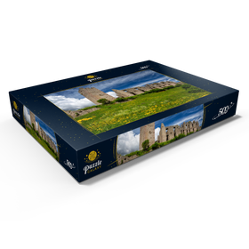 Alternative Darstellung des Puzzle-Motivs Castel Belfort, erbaut 1311, Spormaggiore, Trentino-Südtirol – Puzzleteile: 500