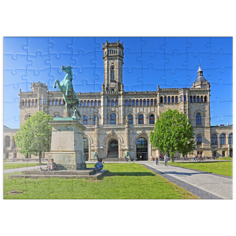 puzzleplate Gottfried Wilhelm Leibniz Universität im Welfenschloss 100 Puzzle