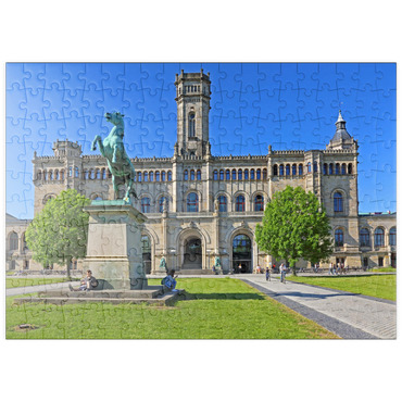 puzzleplate Gottfried Wilhelm Leibniz Universität im Welfenschloss 200 Puzzle