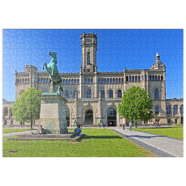 puzzleplate Gottfried Wilhelm Leibniz Universität im Welfenschloss 500 Puzzle