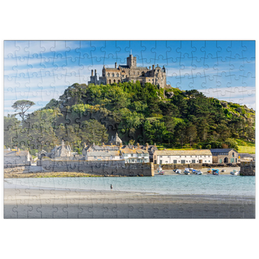 puzzleplate St Michael's Mount, Marazion bei Penzance, Penwith Peninsula, Cornwall 200 Puzzle