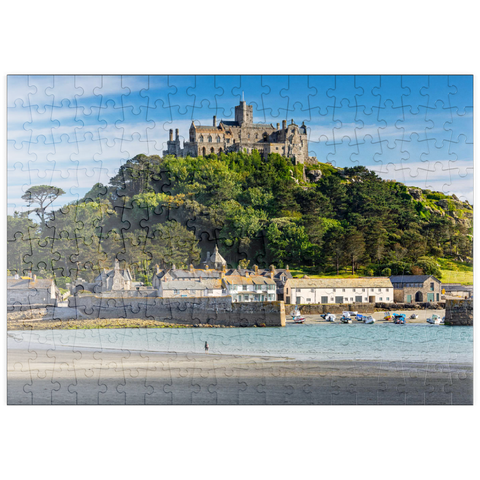 puzzleplate St Michael's Mount, Marazion bei Penzance, Penwith Peninsula, Cornwall 200 Puzzle