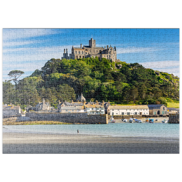 puzzleplate St Michael's Mount, Marazion bei Penzance, Penwith Peninsula, Cornwall 500 Puzzle