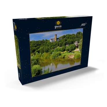 Burg Dehrn über der Lahn, Dehrn, Ortsteil von Runkel 1000 Puzzle Schachtel Ansicht2