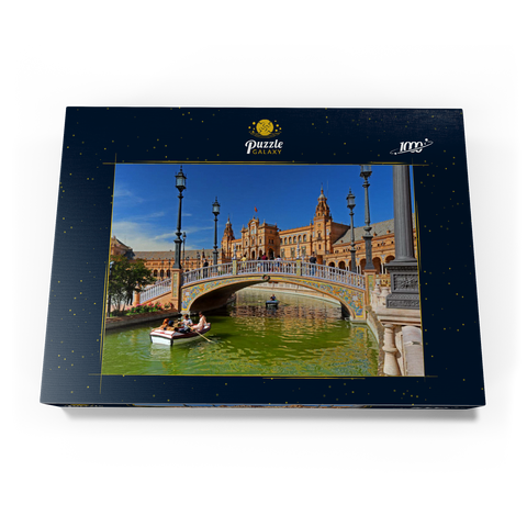 Plaza de Espana, Sevilla, Andalusien, Spanien 1000 Puzzle Schachtel Ansicht3