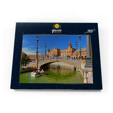 Plaza de Espana, Sevilla, Andalusien, Spanien 200 Puzzle Schachtel Ansicht3
