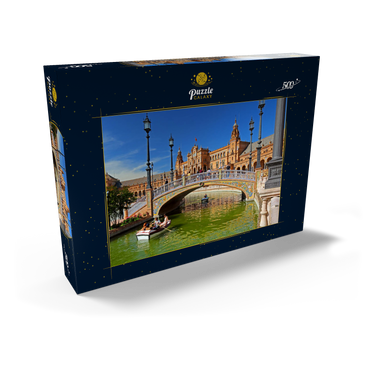 Plaza de Espana, Sevilla, Andalusien, Spanien 500 Puzzle Schachtel Ansicht2