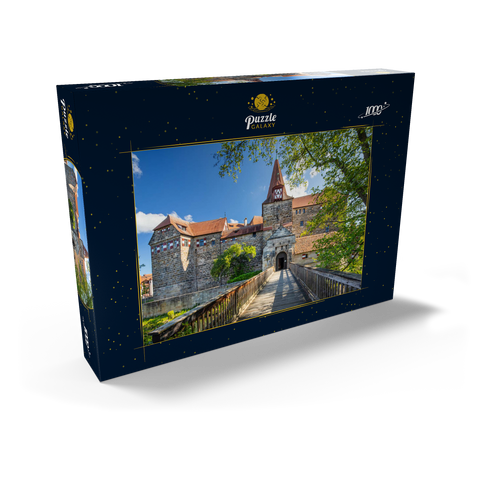 Wenzelschloss auf einer Insel in der Pegnitz im Nürnberger Land 1000 Puzzle Schachtel Ansicht2