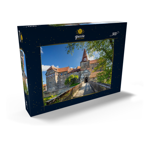 Wenzelschloss auf einer Insel in der Pegnitz im Nürnberger Land 500 Puzzle Schachtel Ansicht2