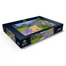Alternative Darstellung des Puzzle-Motivs Orangerie und Sonnentempel der Eremitage, Bayreuth, Oberfranken – Puzzleteile: 1000