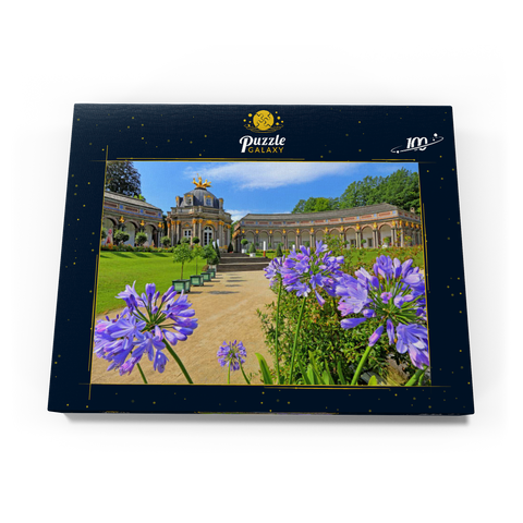 Orangerie und Sonnentempel der Eremitage, Bayreuth, Oberfranken 100 Puzzle Schachtel Ansicht3