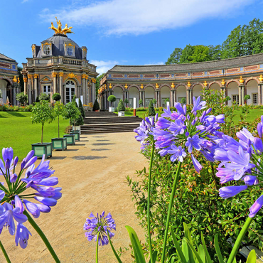 Orangerie und Sonnentempel der Eremitage, Bayreuth, Oberfranken 500 Puzzle 3D Modell