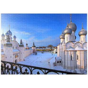 puzzleplate Kreml von Rostow Welikij 1000 Puzzle