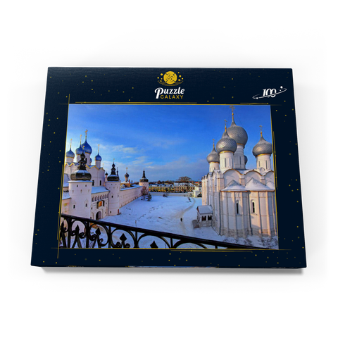 Kreml von Rostow Welikij 100 Puzzle Schachtel Ansicht3