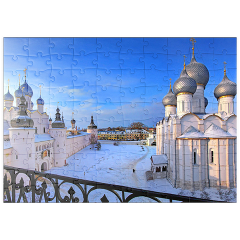 puzzleplate Kreml von Rostow Welikij 100 Puzzle