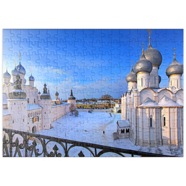 puzzleplate Kreml von Rostow Welikij 200 Puzzle
