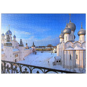Darstellung des Puzzle Motivs Kreml von Rostow Welikij - Puzzleteile: 500