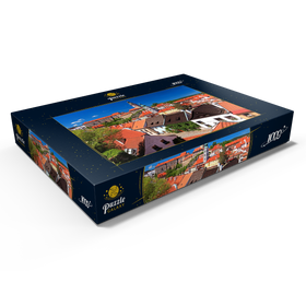 Alternative Darstellung des Puzzle-Motivs St. Jost (Český Krumlov) – Puzzleteile: 1000