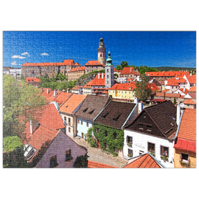 Darstellung des Puzzle Motivs St. Jost (Český Krumlov) - Puzzleteile: 500