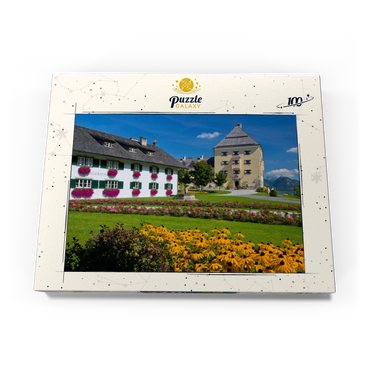 Schloss Fuschl am Fuschlsee 100 Puzzle Schachtel Ansicht3