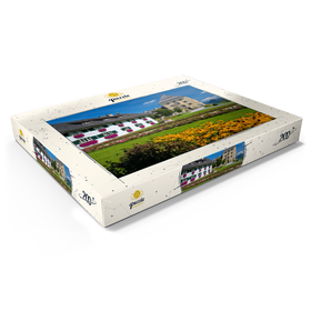 Alternative Darstellung des Puzzle-Motivs Schloss Fuschl am Fuschlsee – Puzzleteile: 200