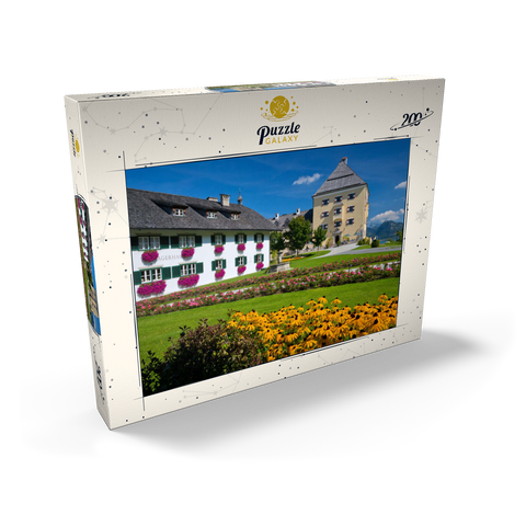 Schloss Fuschl am Fuschlsee 200 Puzzle Schachtel Ansicht2
