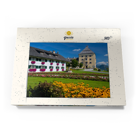 Schloss Fuschl am Fuschlsee 500 Puzzle Schachtel Ansicht3