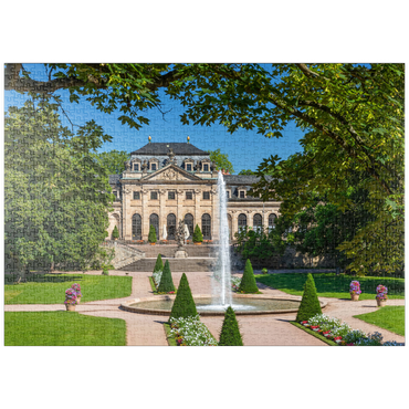 puzzleplate Orangerie im Schlossgarten, Schlosspark 1000 Puzzle