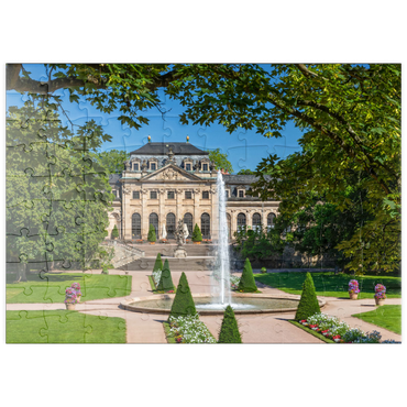 puzzleplate Orangerie im Schlossgarten, Schlosspark 100 Puzzle