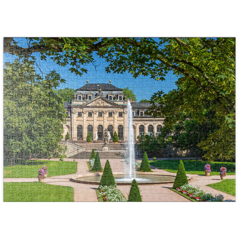 puzzleplate Orangerie im Schlossgarten, Schlosspark 500 Puzzle