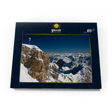 Gipfelkreuz der Zugspitze (2962m) 100 Puzzle Schachtel Ansicht3