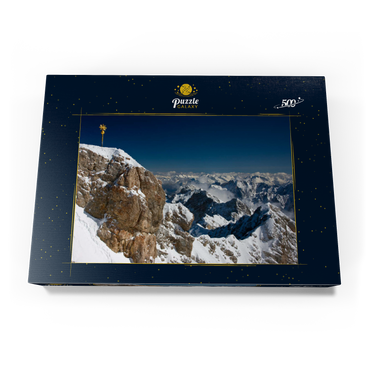 Gipfelkreuz der Zugspitze (2962m) 500 Puzzle Schachtel Ansicht3