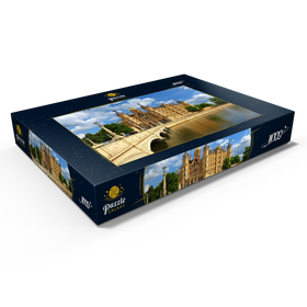 Alternative Darstellung des Puzzle-Motivs Schweriner Schloss – Puzzleteile: 1000