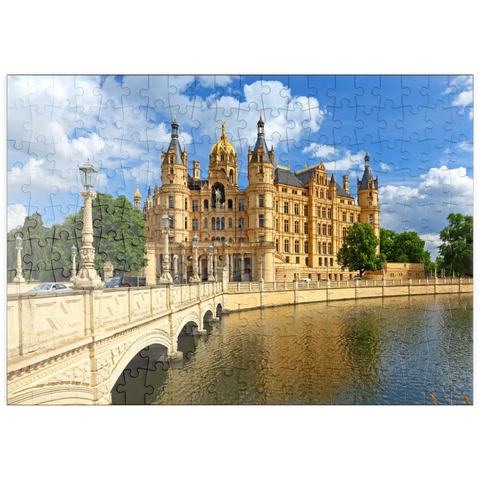 puzzleplate Schweriner Schloss 200 Puzzle