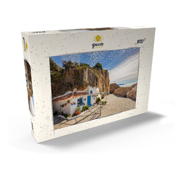 Fischerhütte am Strand, Andalusien, Spanien 1000 Puzzle Schachtel Ansicht2