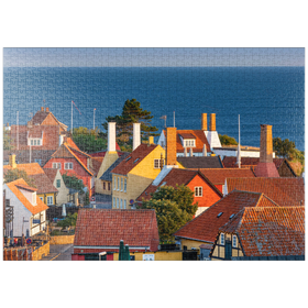 Darstellung des Puzzle-Motivs Blick über die Altstadt – Puzzleteile: 1000