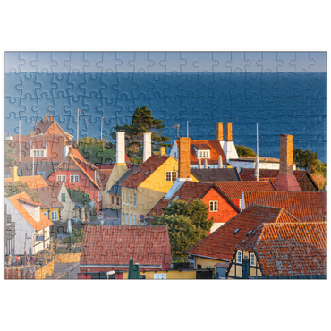 puzzleplate Blick über die Altstadt 200 Puzzle