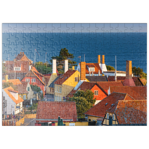 puzzleplate Blick über die Altstadt 200 Puzzle