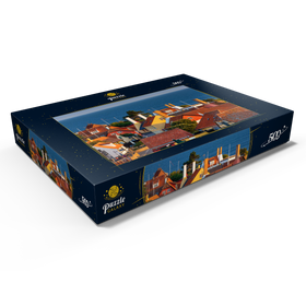 Darstellung des Puzzle Motivs Blick über die Altstadt - Puzzleteile: 500