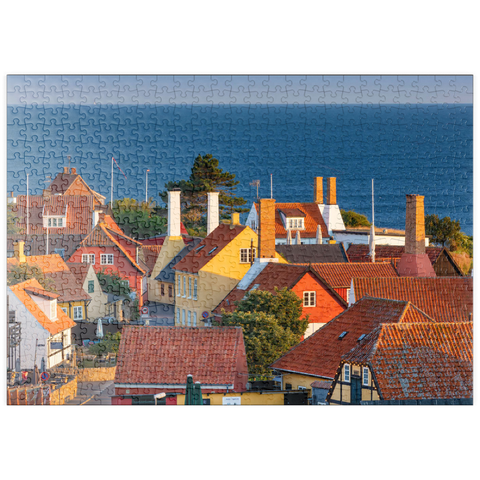 puzzleplate Blick über die Altstadt 500 Puzzle
