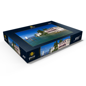Alternative Darstellung des Puzzle-Motivs Punta San Vigilio am Gardasee, Italien – Puzzleteile: 1000