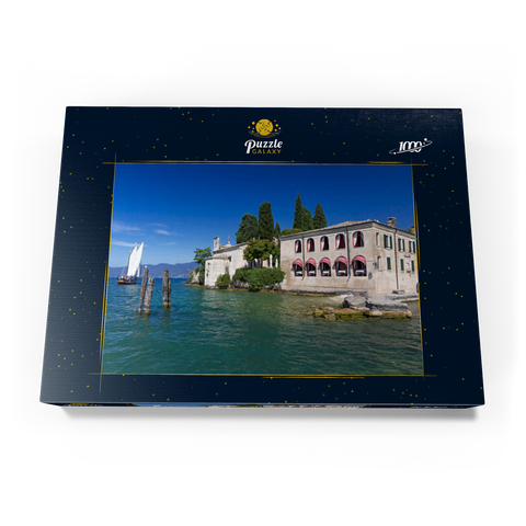 Punta San Vigilio am Gardasee, Italien 1000 Puzzle Schachtel Ansicht3