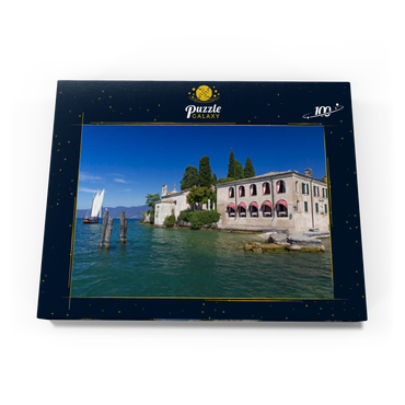 Punta San Vigilio am Gardasee, Italien 100 Puzzle Schachtel Ansicht3