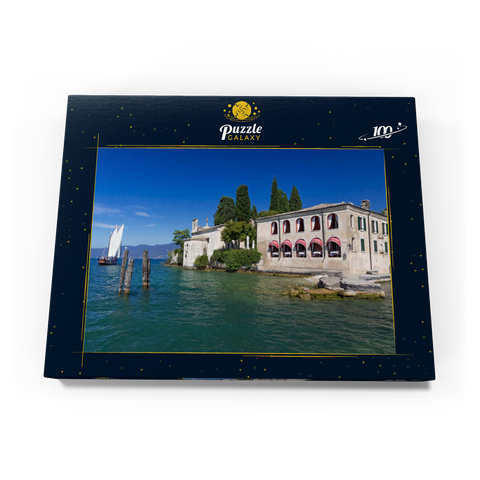 Punta San Vigilio am Gardasee, Italien 100 Puzzle Schachtel Ansicht3