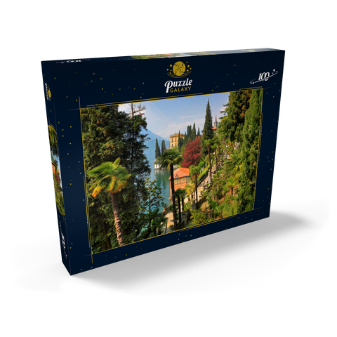 Botanischer Garten der Villa Monastero, Comer See, Italien 100 Puzzle Schachtel Ansicht2