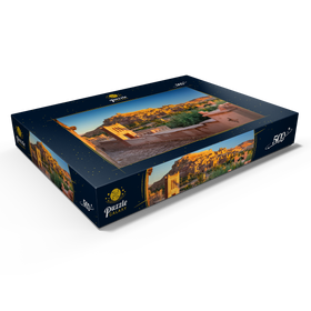 Darstellung des Puzzle Motivs Morgenstimmung am Lehmdorf Ait Ben Haddou, Hoher Atlas - Puzzleteile: 500