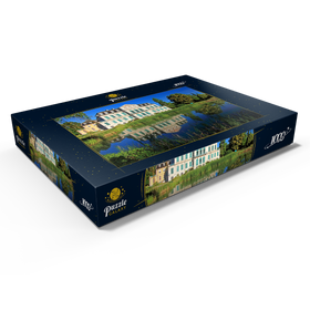 Alternative Darstellung des Puzzle-Motivs Schloss Wilhelmsthal, Calden nahe Kassel, Hessen, Deutschland – Puzzleteile: 1000
