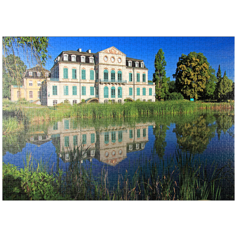puzzleplate Schloss Wilhelmsthal, Calden nahe Kassel, Hessen, Deutschland 1000 Puzzle