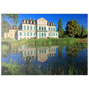 puzzleplate Schloss Wilhelmsthal, Calden nahe Kassel, Hessen, Deutschland 100 Puzzle
