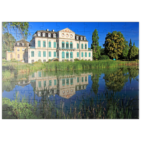 puzzleplate Schloss Wilhelmsthal, Calden nahe Kassel, Hessen, Deutschland 100 Puzzle